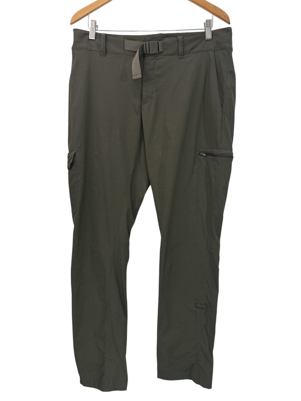 The North Face Paramount Pants Womens Size 12 Olive Green Hiking Outdoor Pants